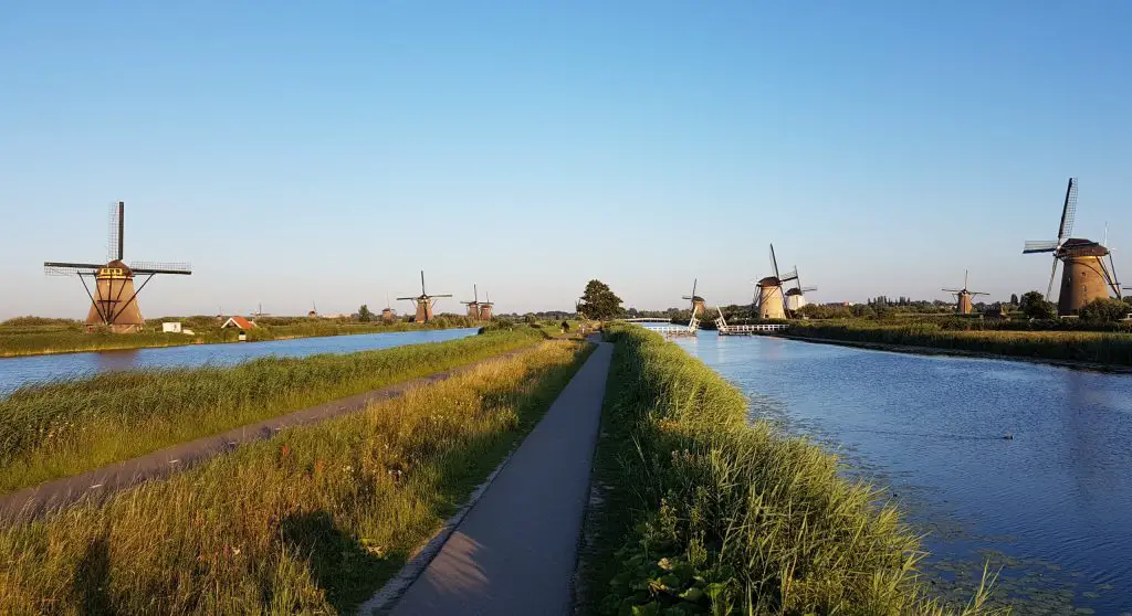 Los molinos de Kinderdijk